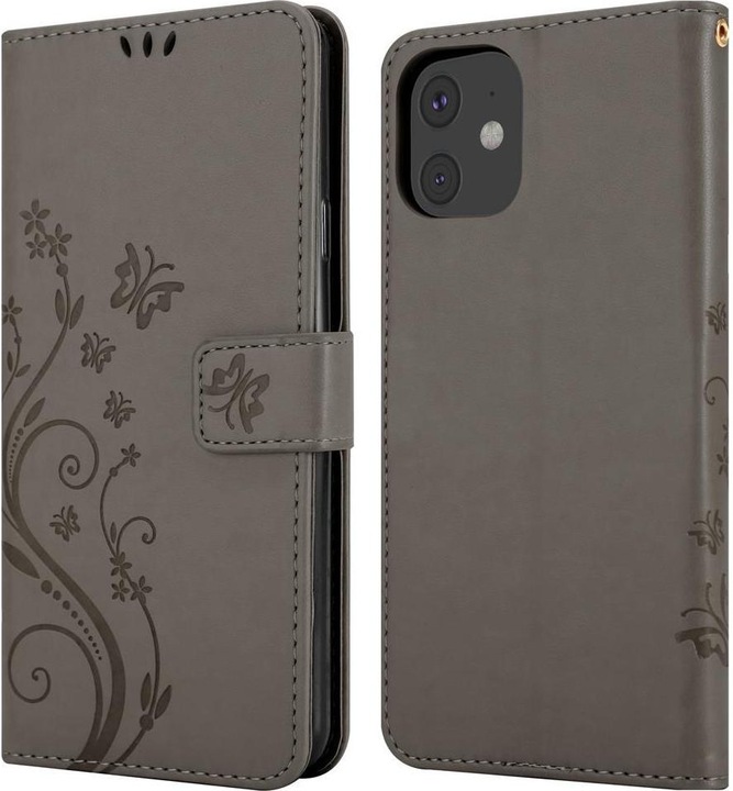Produktbild Cadorabo Flower Book Cover (Apple iPhone 11)