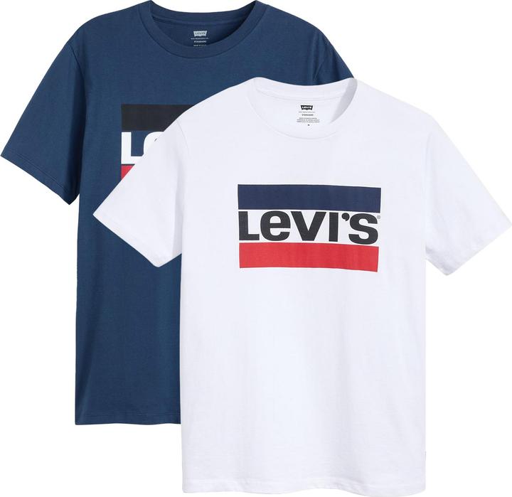Blue, White