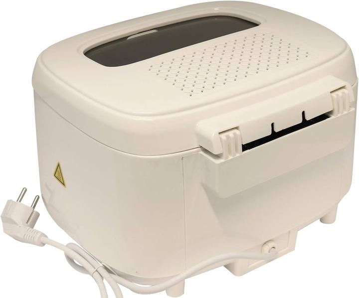 Produktbild Deski Fritteuse 1800 Watt 2,5 Liter Edelstahl weiss