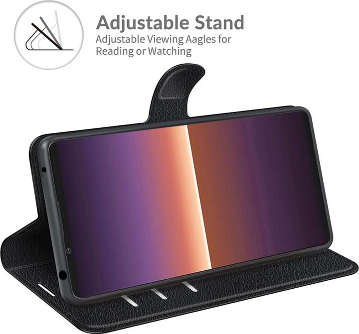 Actual product image Screenguard Sony Xperia 1 III Leather Guard Leather Case (Sony Xperia 1 III)