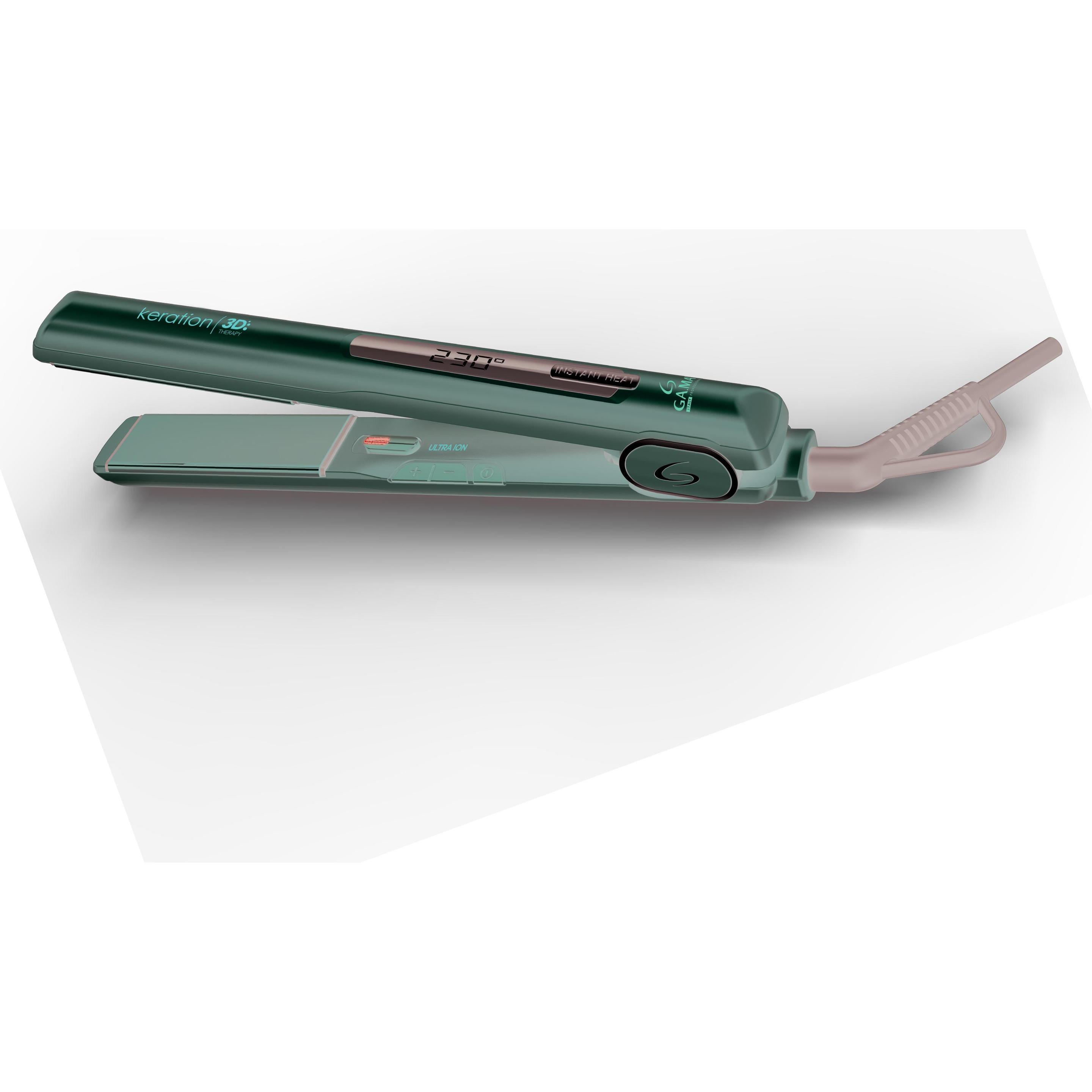 Thumbnail - GAMA, Glätteisen, GA.MA Starlight 3D Keration, Straightening iron, Warm, 150 °C, 230 °C, Pink, Hanging ring (Glätteisen)
