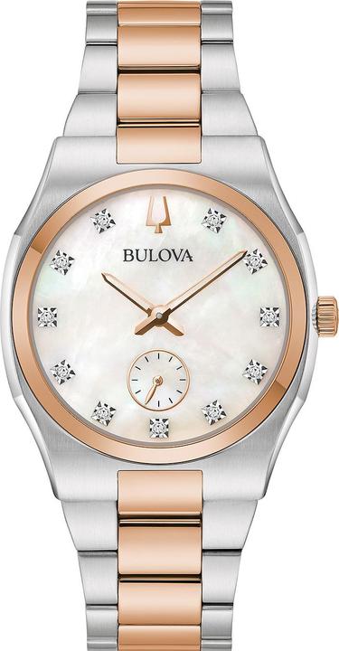 Bulova 98P221 Surveyor Damenuhr 34mm 3ATM (Analoguhr, 34 mm)