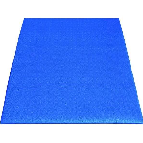 Miltex, Bodenschutzmatte, Arbeitsplatzmatte Yoga Meter Super 60x90cm blau (60 x 90 cm)