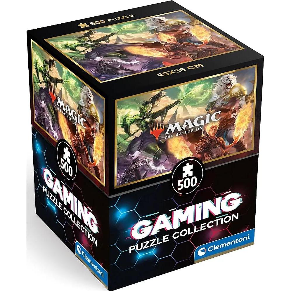 Clementoni Multicolore Magic The Gathering - Planeswalkers - Puzzle Cube 500P (500 Pezzi)