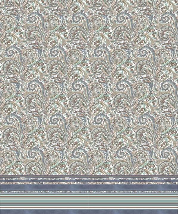 Bassetti NOTO sprei, katoen, grijs, 220x255 (255 x 220 cm)