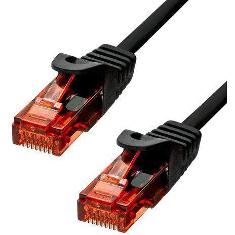 ProXtend U/UTP CAT6 LSZH AWG 24 CU Black 15M (U/UTP, CAT6, 15 m), Netzwerkkabel