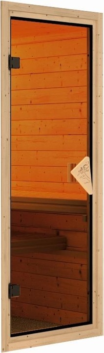 Actual product image Karibu Amelia 1 without roof rim (9 KW internal control)