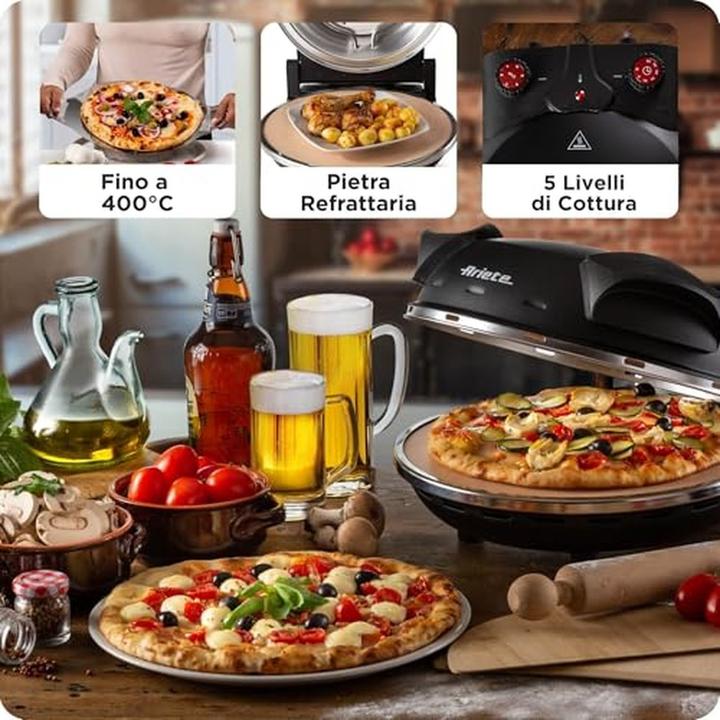Actual product image Ariete 917 Pizzaoffen