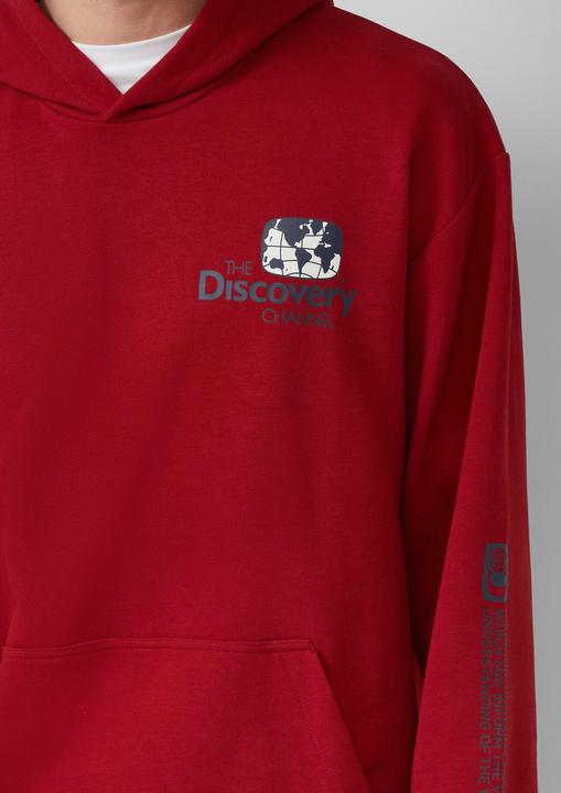 Produktbild s.Oliver Sweatshirt Softer Hoodie im Relaxed Fit mit Artwork (L, S)