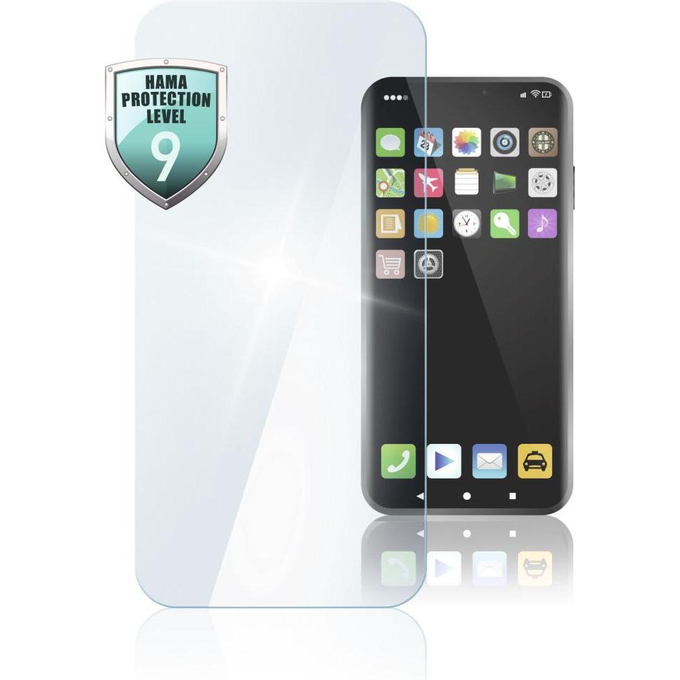 Hama Premium Crystal Glass Klare Bildschirmschutzfolie Handy/Smartphone Huawei 1 Stück(e) (1 Stück, Huawei P40 Lite), Sm...