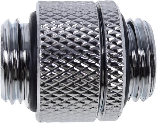 Actual product image Alphacool Icicle double nipple rotatable G1/4 ET to G1/4 ET