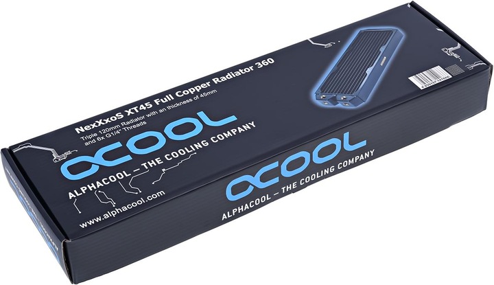 Produktbild Alphacool NexXxoS XT45 Full Copper 360mm (120 mm)