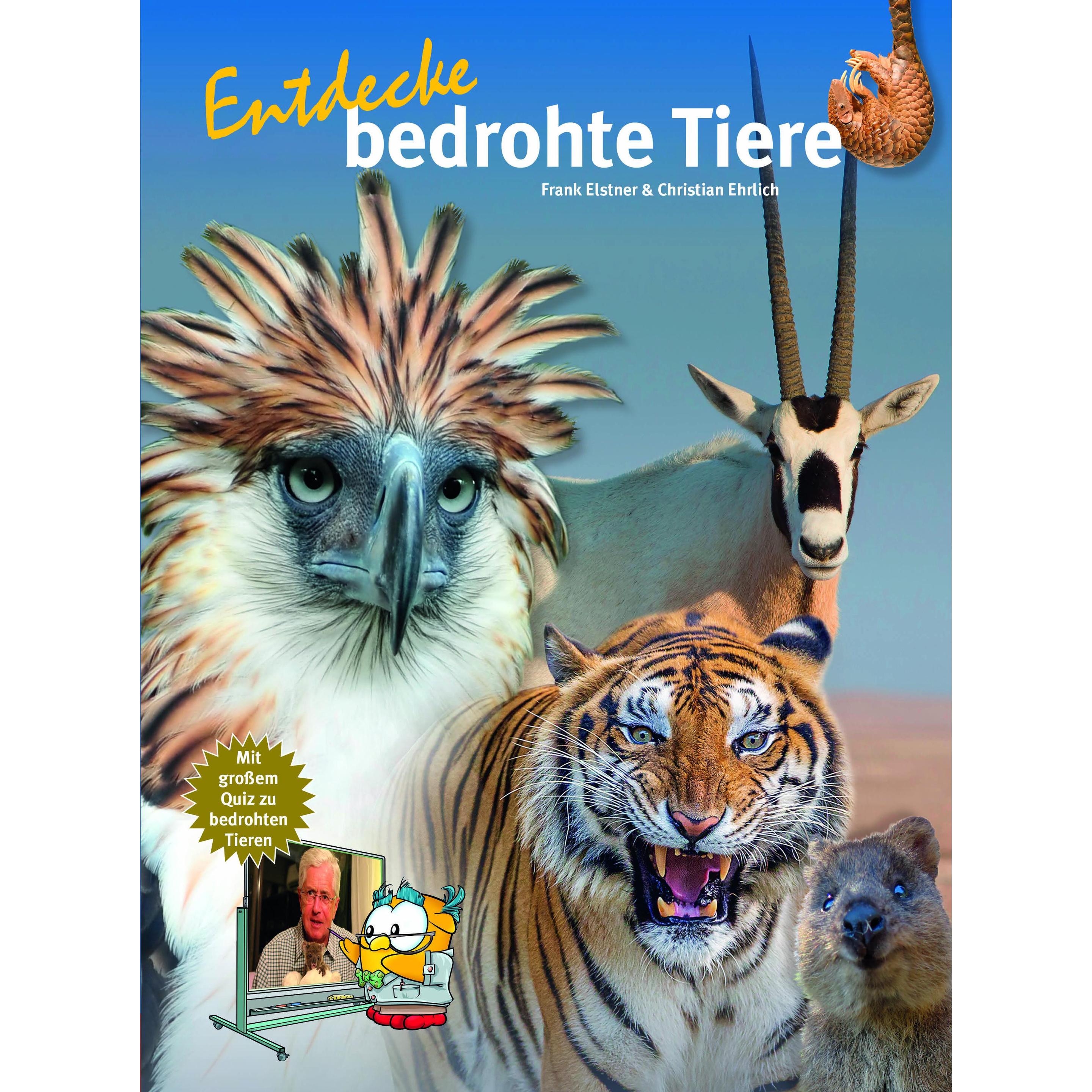 Entdecke bedrohte Tiere, Kinderbücher von Frank Elstner