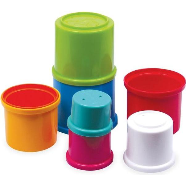 Thumbnail - Besttoy Stapelbecher bunt - 8tlg.
