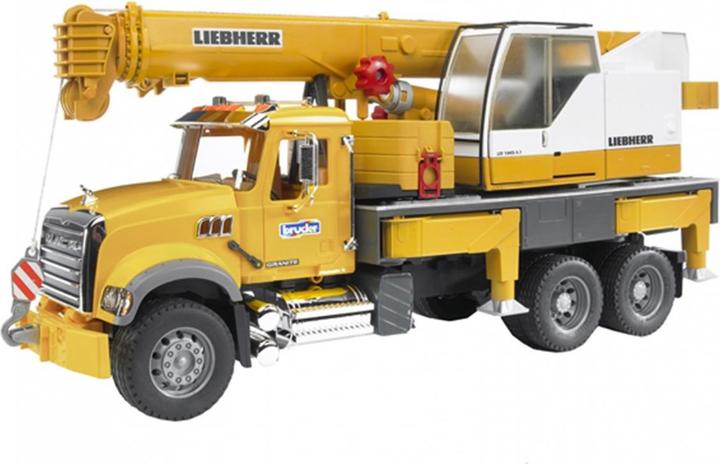 Actual product image Bruder Liebherr crane truck