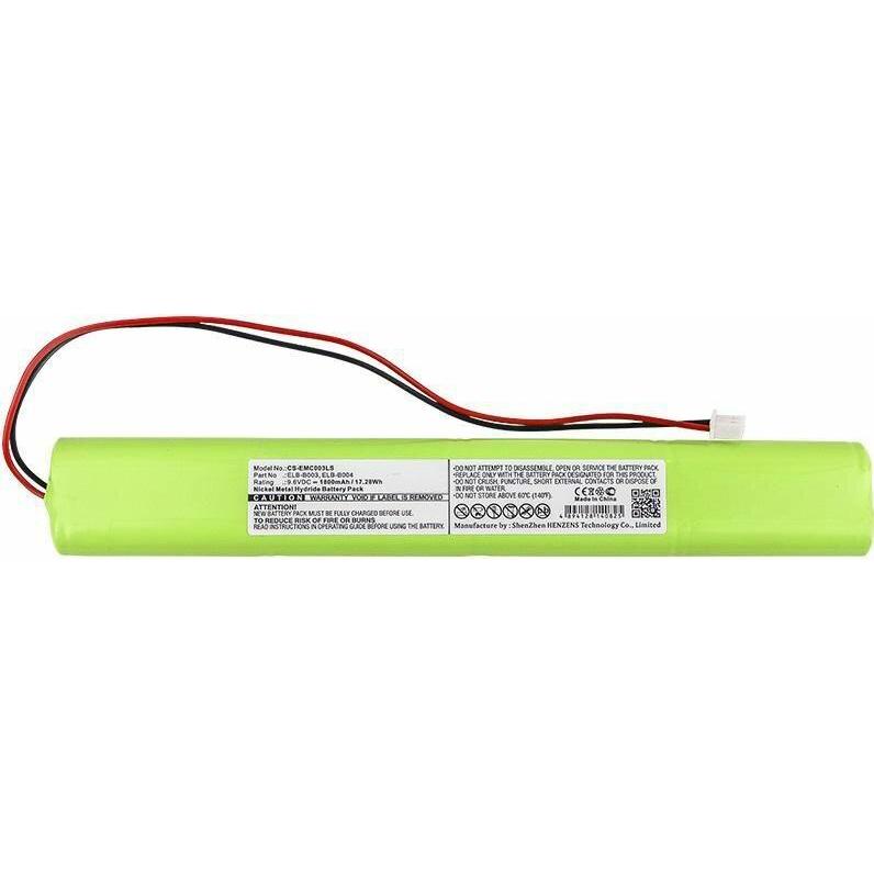 CoreParts Battery for Emergency Lighting (1 Stk., Gerätespezifisch, 1800 mAh), Batterien + Akkus