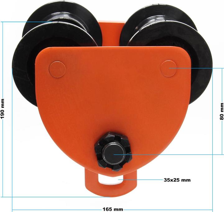 Produktbild XPOtool Laufkatze