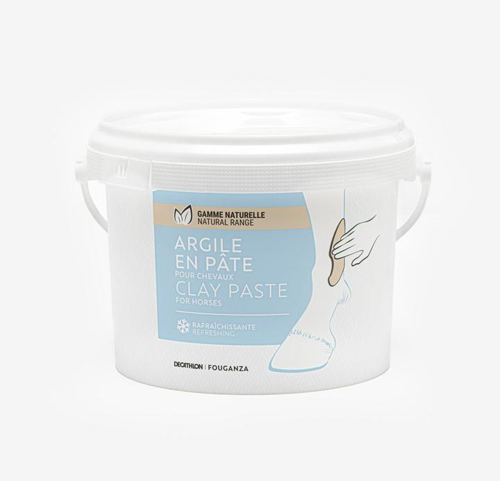 Immagine prodotto Fouganza Argilla curativa rinfrescante per cavalli/pony 2,5 kg