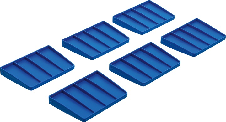 BGS Dividers for Tool Carrying Case | Reinforced Plastic | 6 pcs. (6 pieces)