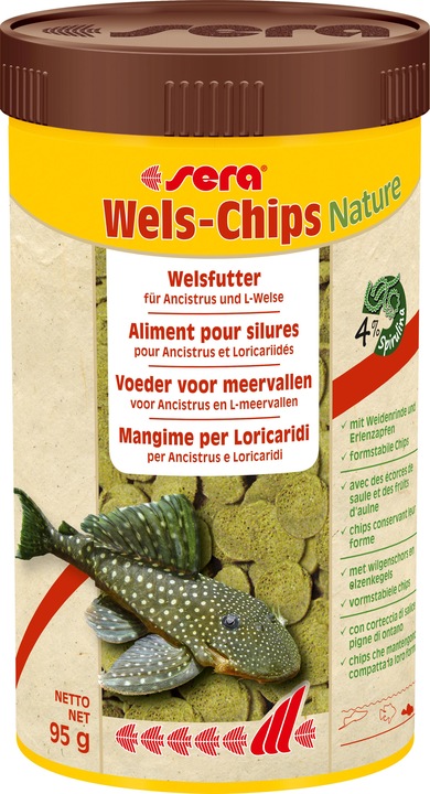 Produktbild Sera Wels-Chips 250ml (Wels, 250 ml)