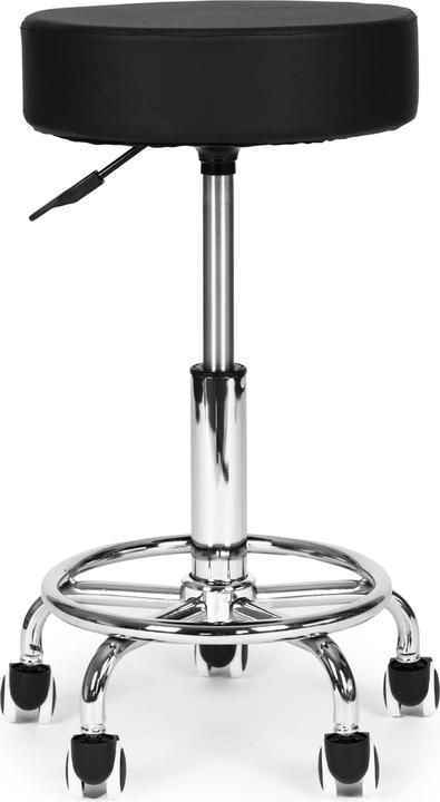 Image du produit Modernhome Drehhocker Kosmetik Medizinischer Verstellbarer Stuhl Schwarz
