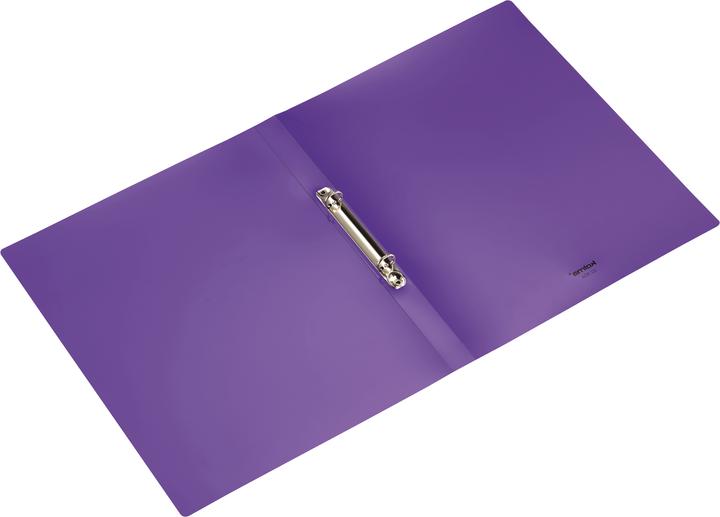 Actual product image Kolma Ring binder Easy A4 soft 2 rings filling height 1 cm purple (A4, 21 mm, 1 Piece)