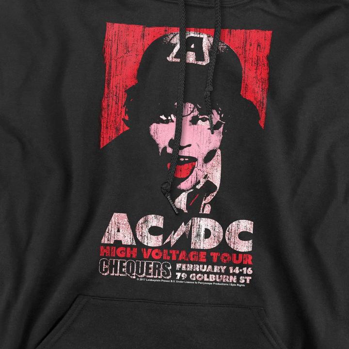 Immagine prodotto AC/DC High Voltage Live 1975 Felpa con Cappuccio Uomo (M)