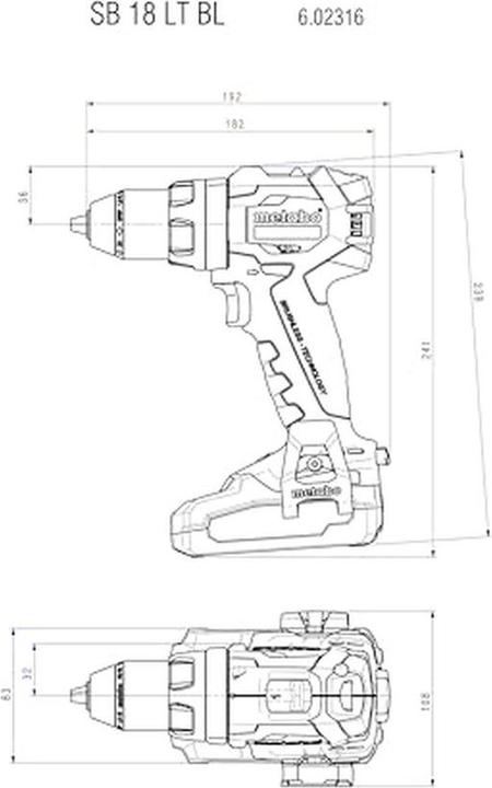Image du produit Metabo SB 18 LT BL