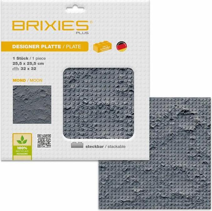 Produktbild Brixies Bauplatte 32x32 Mond