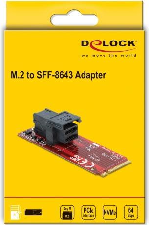 Produktbild Delock M2 - U2 SFF-8643 Adapter
