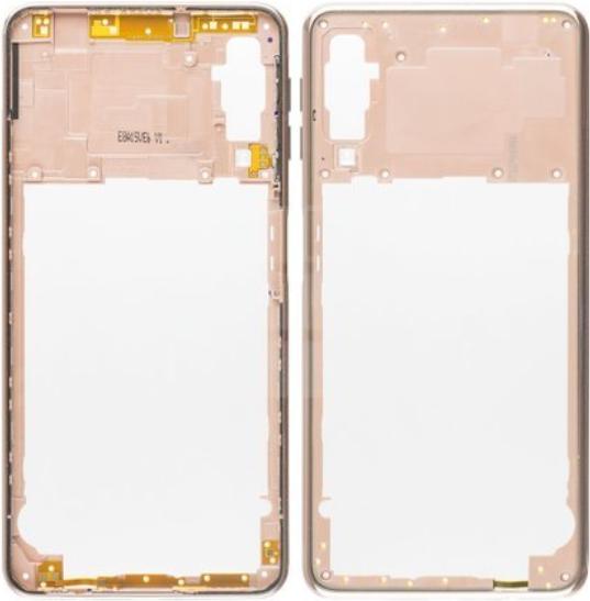 Actual product image Samsung Rear Frame for A750F Galaxy A7 (2018) - gold (Samsung Galaxy A7 (2018))
