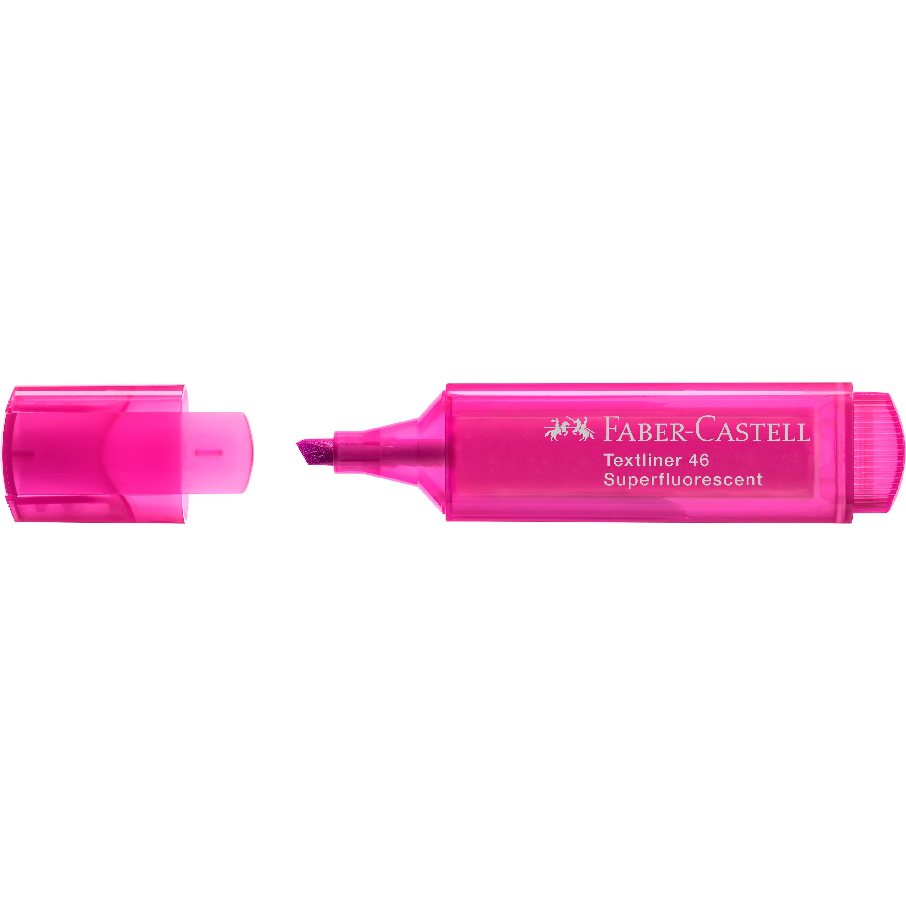 Faber-Castell, Marker, Textmarker 1546 (Rosa, 1 mm, 1 x)