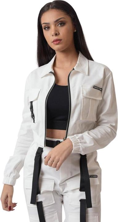 Produktbild Project X Paris Hemdkragen-Taschenjacke für Frauen (XL)