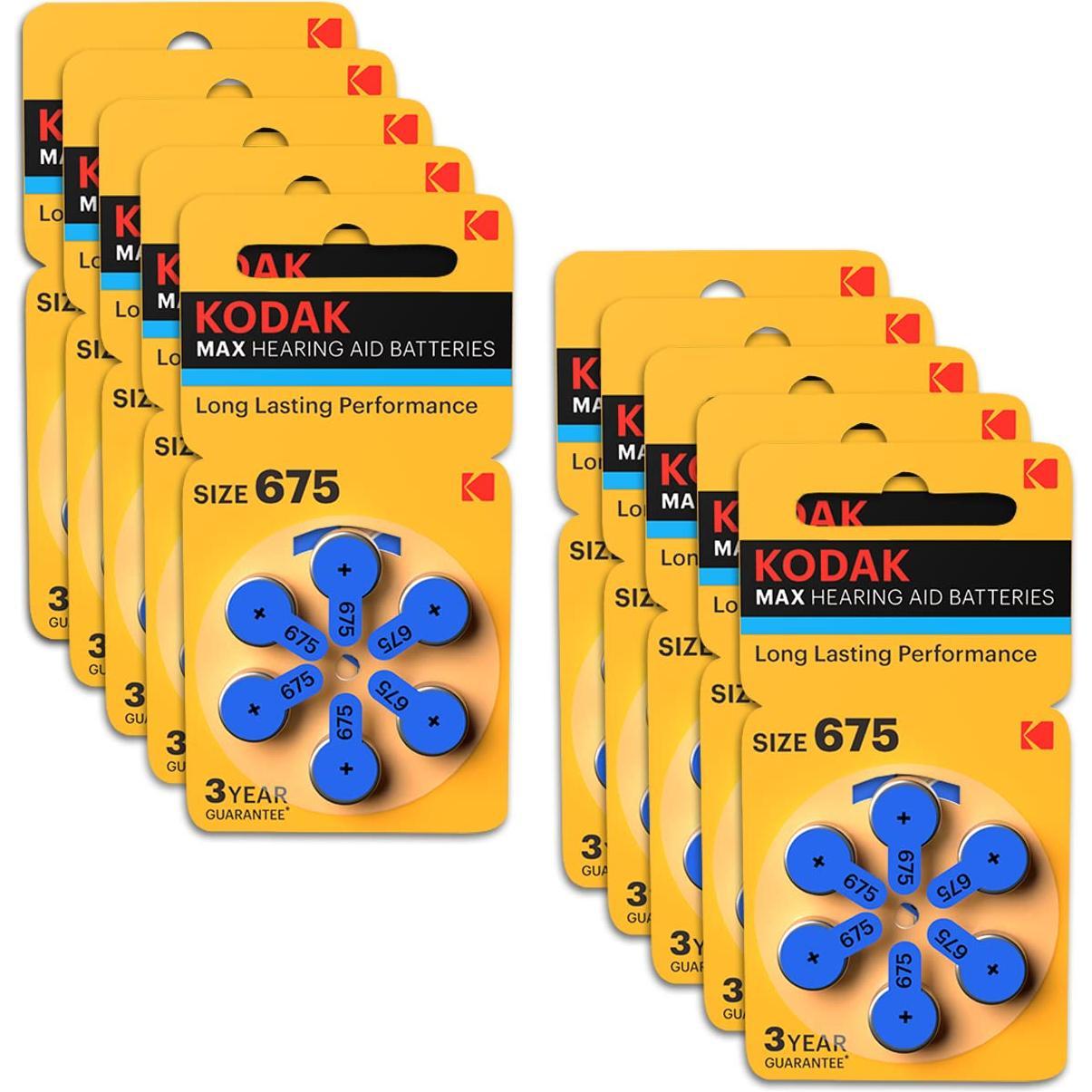 Thumbnail - Kodak MAX batteri - 6 x 675 - Zinc-luf, Batterien + Akkus