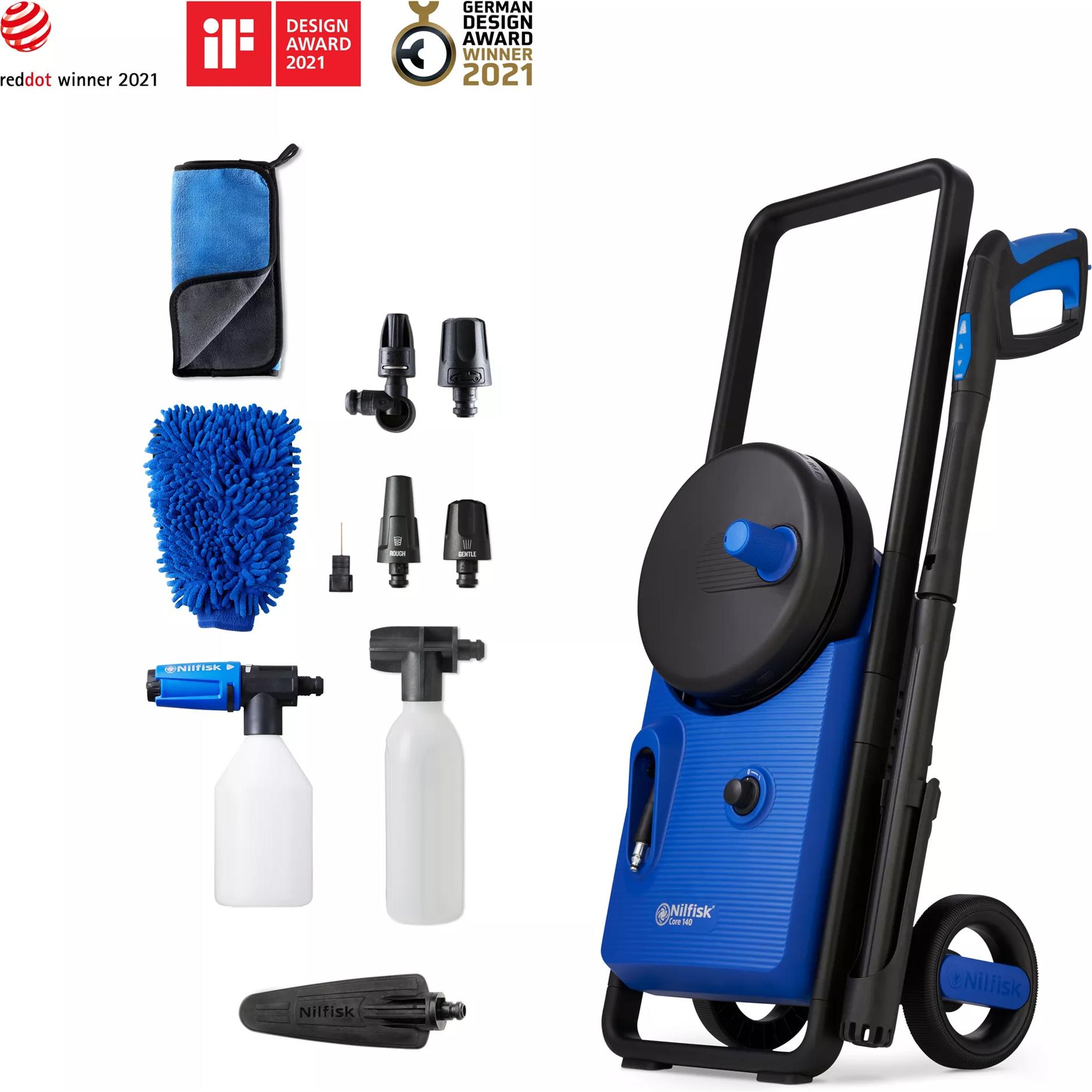 Nilfisk, Hochdruckreiniger, Core 140-8 Powercontrol IH – Premium-Auto (Netzbetrieb)
