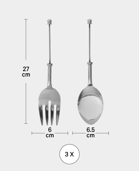 Image du produit I Am Creative Couverts à salade, set de 2 (accessoires Fimo) (Serveurs à salade)