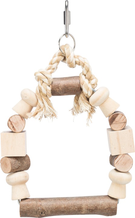 Actual product image Trixie Bow swing with blocks