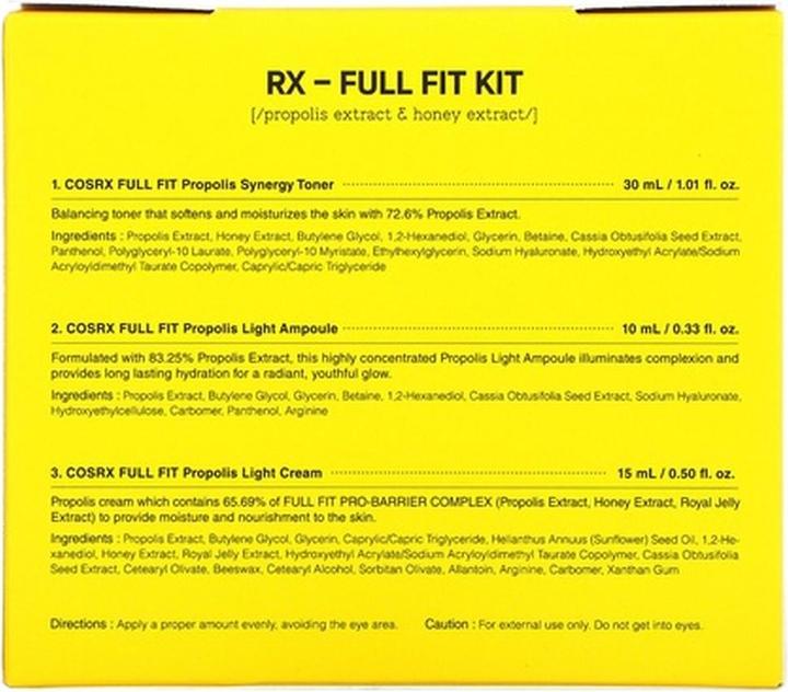 Image du produit Cosrx Kit d'essai Full Fit Propolis (Kit de soins du visage)