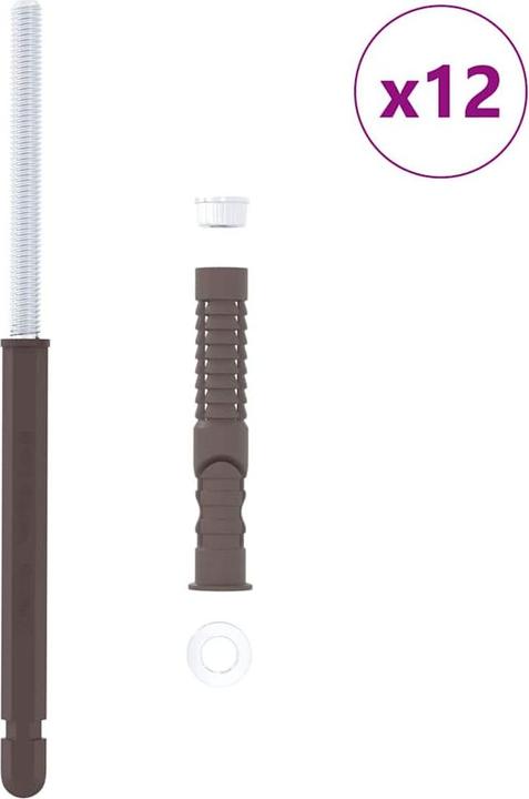 Actual product image vidaXL Schwebende Regalträger