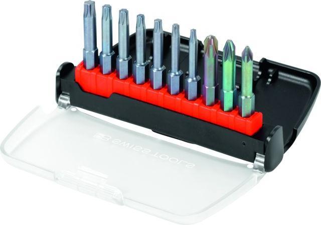 Actual product image PB Swiss Tools PrecisionBits range 10 pieces