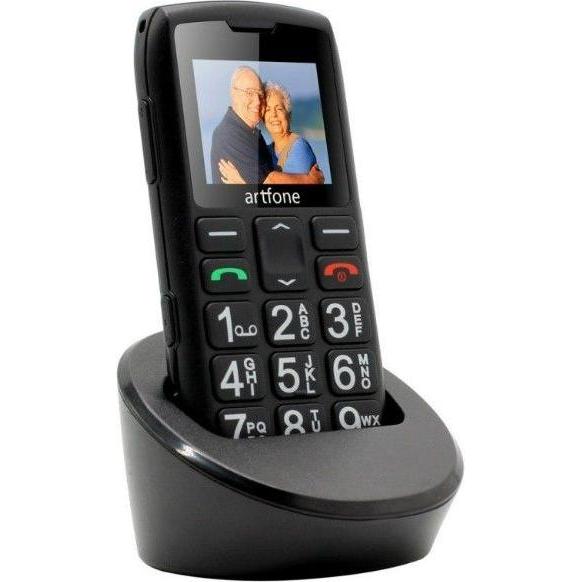 Artfone Senior phone F20 (LT, LV, EE, RU) (2.40", 2G), Tastenhandy, Schwarz