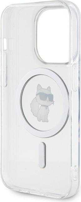 Immagine prodotto Karl Lagerfeld KLHMP15LHFCCNOT Custodia rigida trasparente per iPhone 15 Pro 6.1" IML Choupette MagSafe (Apple iPhone 15 Pro)