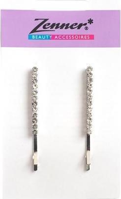 Zenner Hair Clips With Rhinestones