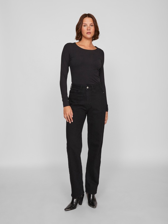 Actual product image Vila Round neck top with long sleeves (XXL)