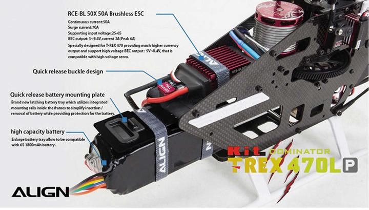 Image du produit Align T-REX 470LP Dominateur