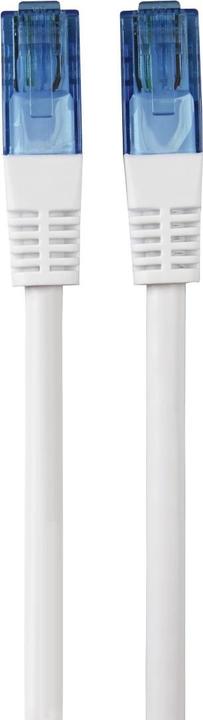 Actual product image Hama CAT 6 network cable UTP, white, 30.00 m, 10 pieces (U/UTP, CAT6, 30 m)