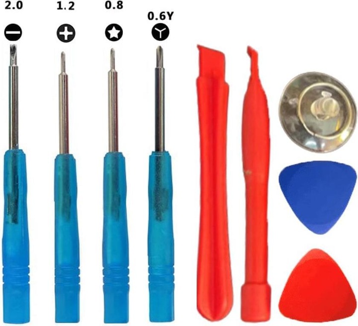 Produktbild Ferryxpress 9-in-1 Einfach Set Opening Tool Kit mit Schraubendreher (Werkzeug, iPad, iPhone, Samsung)