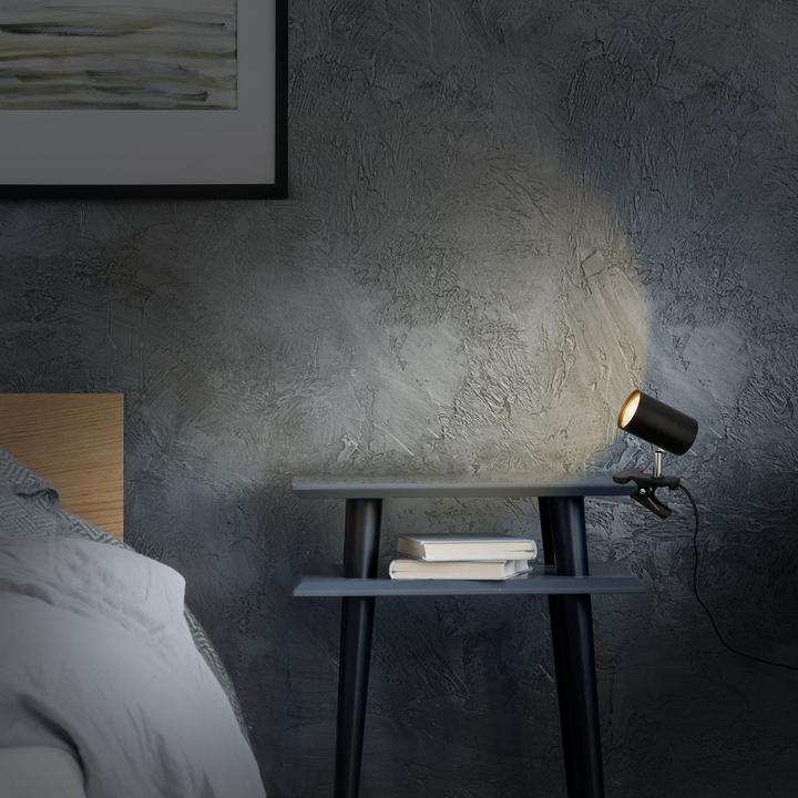Image du produit Briloner Lampe à pince, 1xGU10/max.9W excl., noir (GU10)
