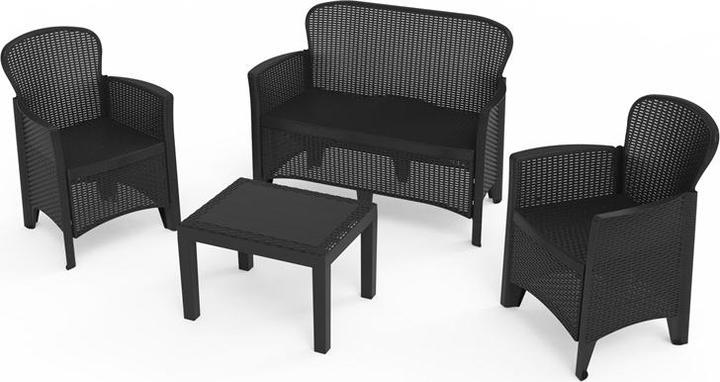 Image du produit Ipae-Progarden Furnit Set Garden Jungle Anthr With Pill