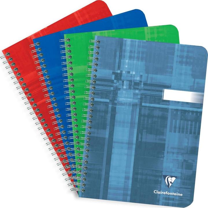 Produktbild Clairefontaine Spiralbuch (A5, Liniert, Weicher Einband)